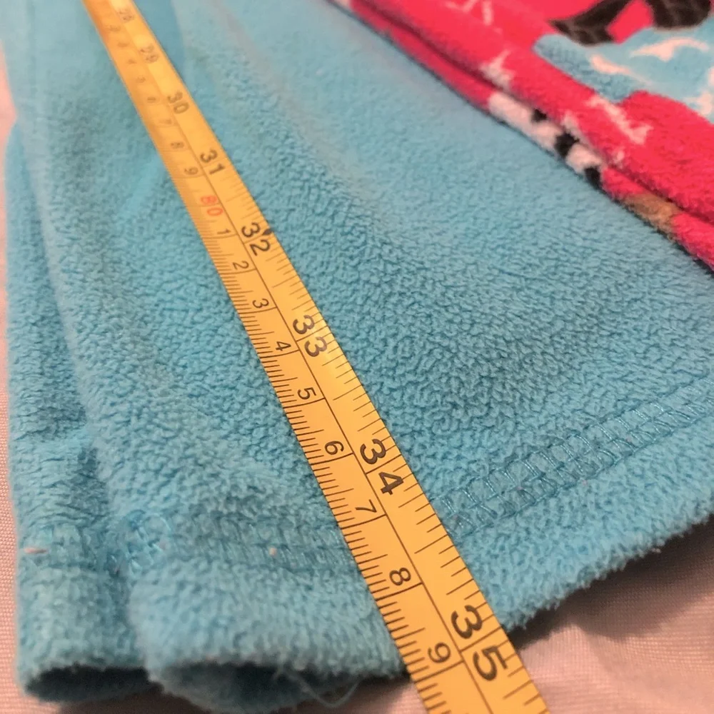 2 Pairs of Girl’s Pajama Bottoms with Cute Sheep